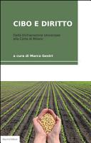 Copertina  Cibo e diritto : dalla Diachiarazione universale alla Carta di Milano