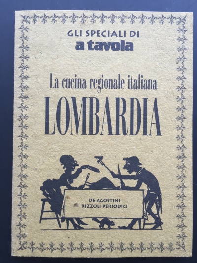 Copertina  La cucina regionale italiana. Lombardia