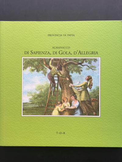 Copertina  Almanacco di sapienza, di gola, d'allegria