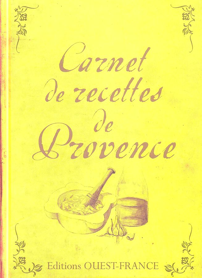Copertina  Carnet de recettes de Provence