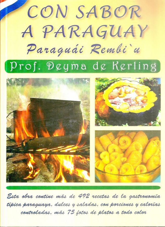 Copertina  Con sabor a Paraguay : paraguài rembi' u