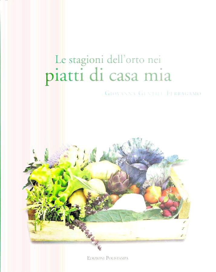 Copertina  Le stagioni dell'orto nei piatti di casa mia