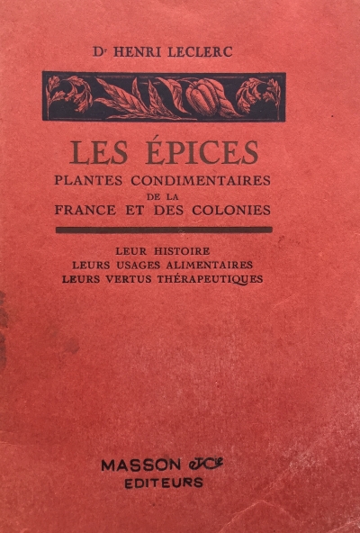Copertina  Les epices